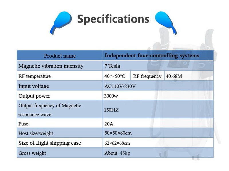 sinco body emslimming beauty machine