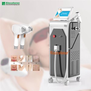 808nm/755nm/1064nm Diode Laser 808 3 Long Pulse Hair Removal Machine