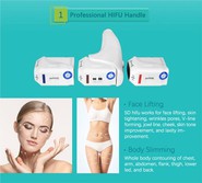 Salon and clinic used face and Body Slimming HIFU Machine with CE approval