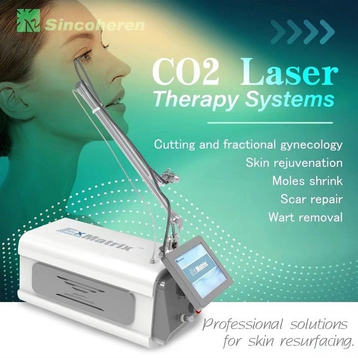 CO2 Laser Fractional Beauty Machine 2023 Beijing Portable Wrinkle Removal Carbon Peeling Fraccionado Laser