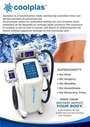 Cryolipolysis Fat Sculpting Machine Coolplas