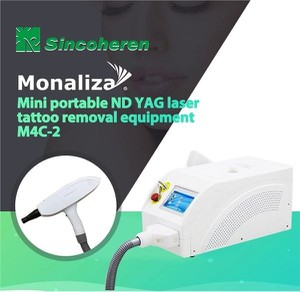 Mini Portable ND YAG Laser Beauty Machine For Tattoo Removal