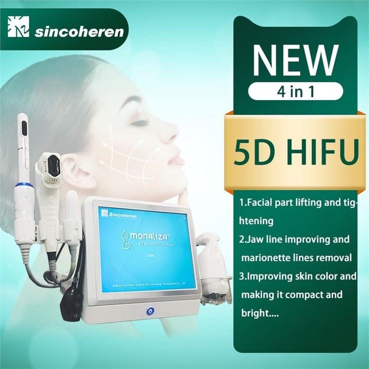 Newest 5d Hifu Korea 12 Lines Hifu Body Slimming Face Lifting