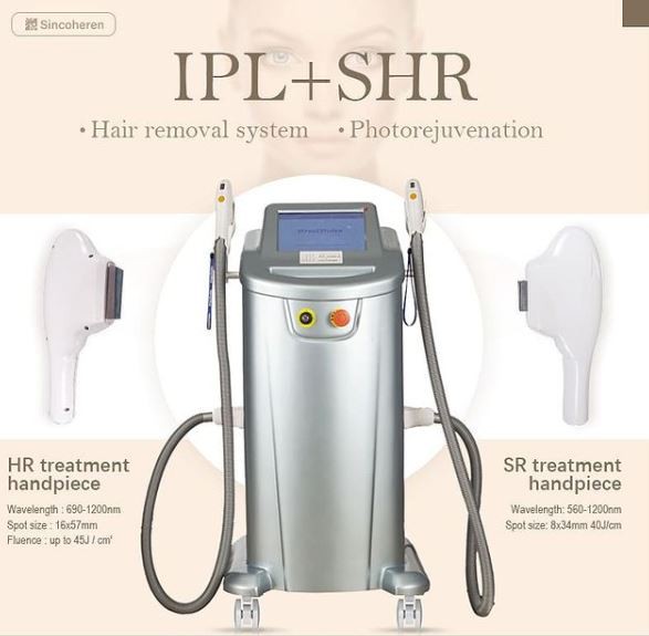 Vertical IPL Precipulse Hair Removal Machine