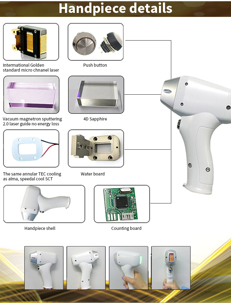 Soprano  Alma xl 808nm painless laser diode laser hair removal user manual