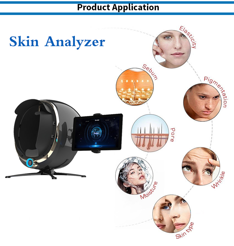 Sincoheren Reveal Analysis Machine Scanner Facial Skin Analyzer Ce Beauty Machine