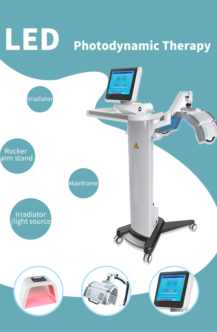 LED Whitening and removing acne