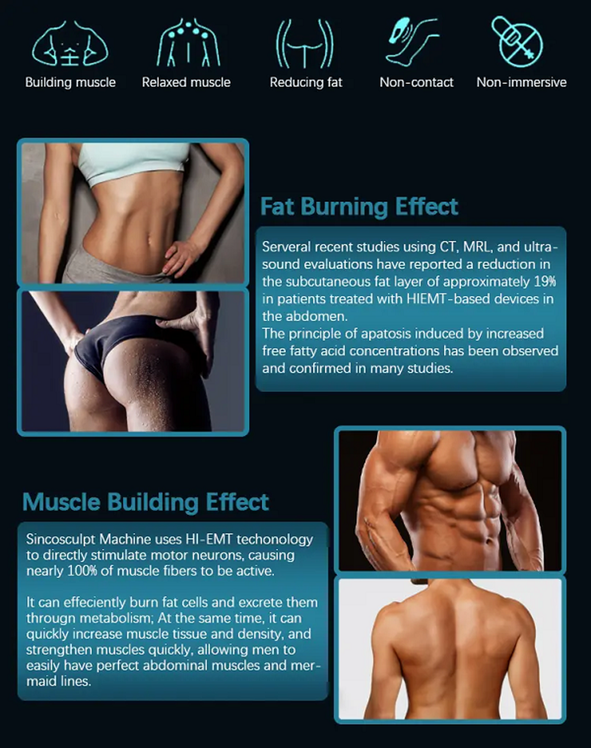 sincosculpt em machine application sincosculpt em machine application