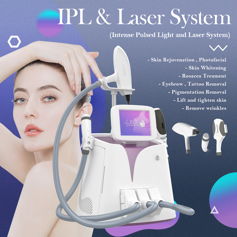 Wholesale Portable IPL SHR laser hair removal and skin